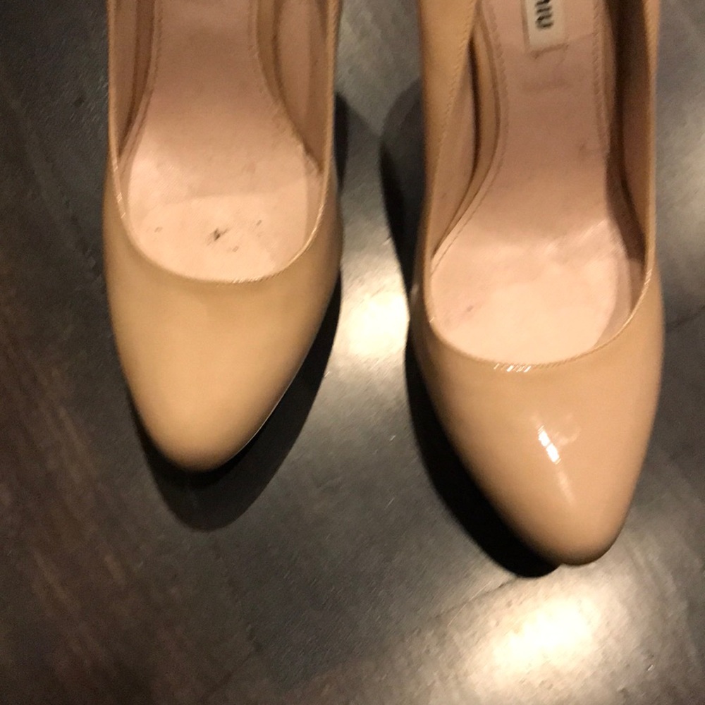 Miu Miu Platform Semi Pointed-Toe Pumps - image 3